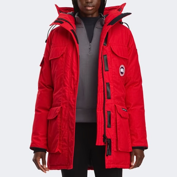 Canada Goose Expedition Parka Women’s XS Red - Picture 4 of 16